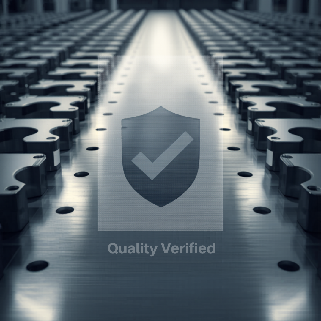AirBorn AS9100D aerospace quality certification badge.